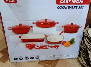 5pcs Cast Iron Cookware Set