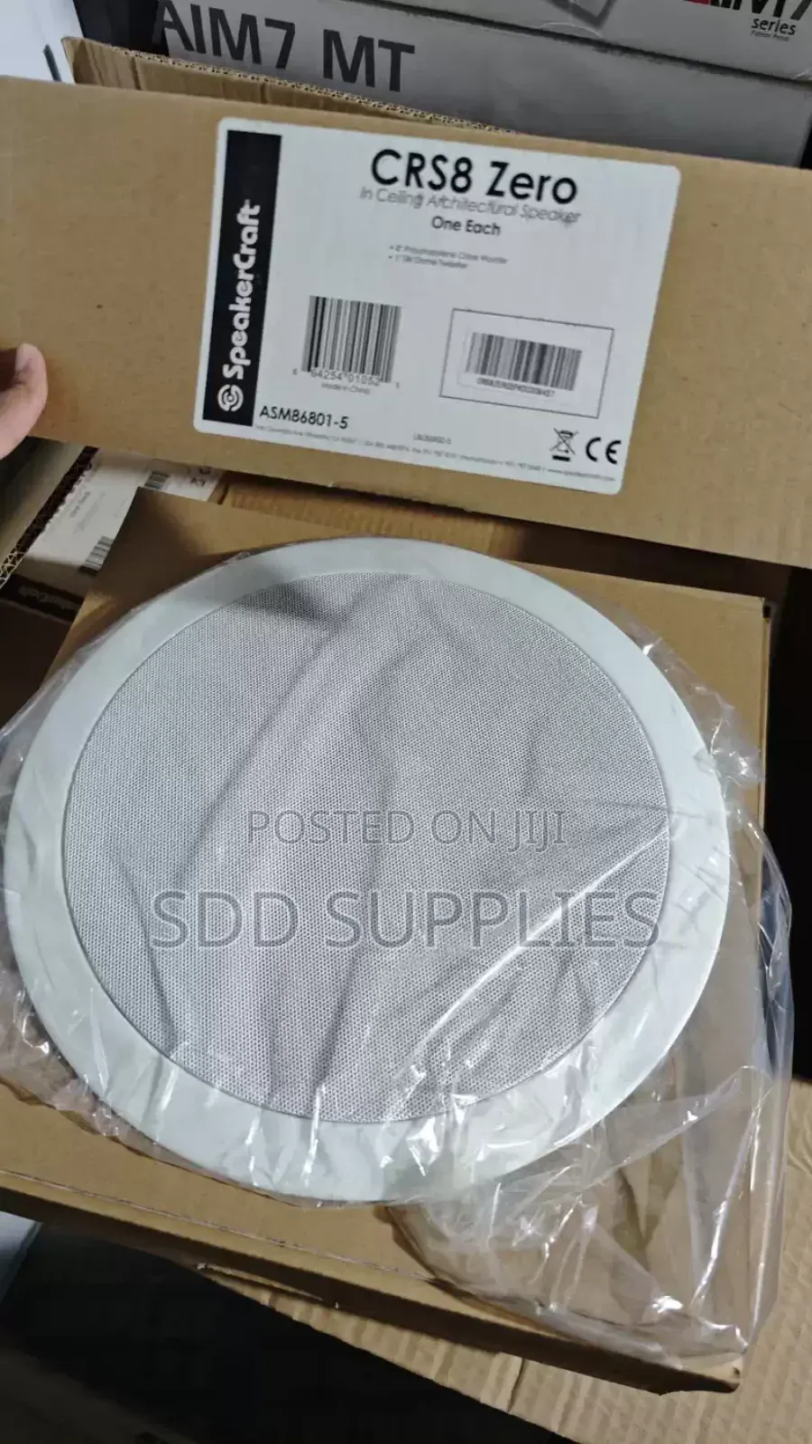 100 Watts 8 Inch Speakercraft Crs8 Zero 5-pack