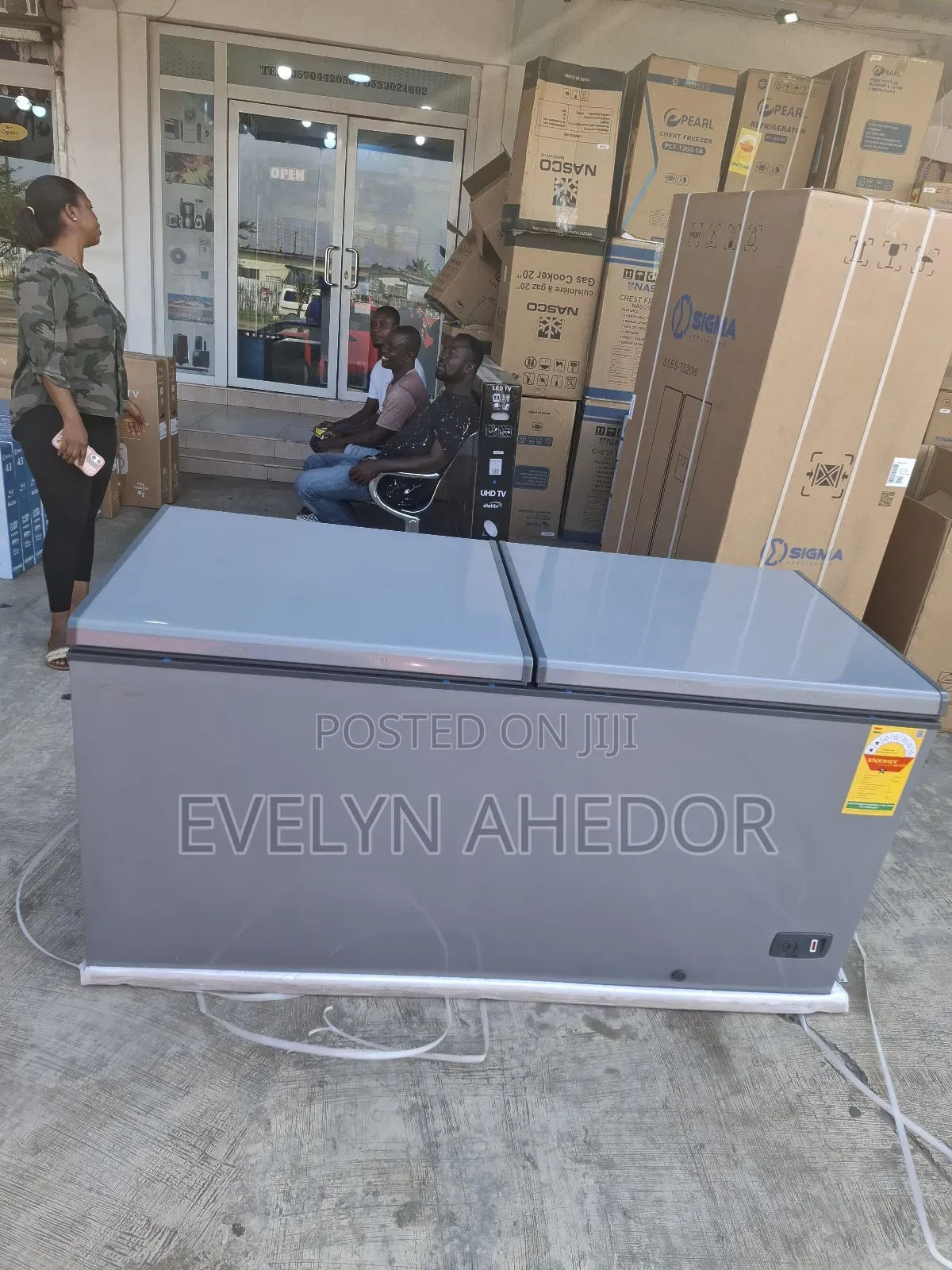Powerful Compressor of Sigma Chest Freezer 630ltrs for Sale at Cool Pr