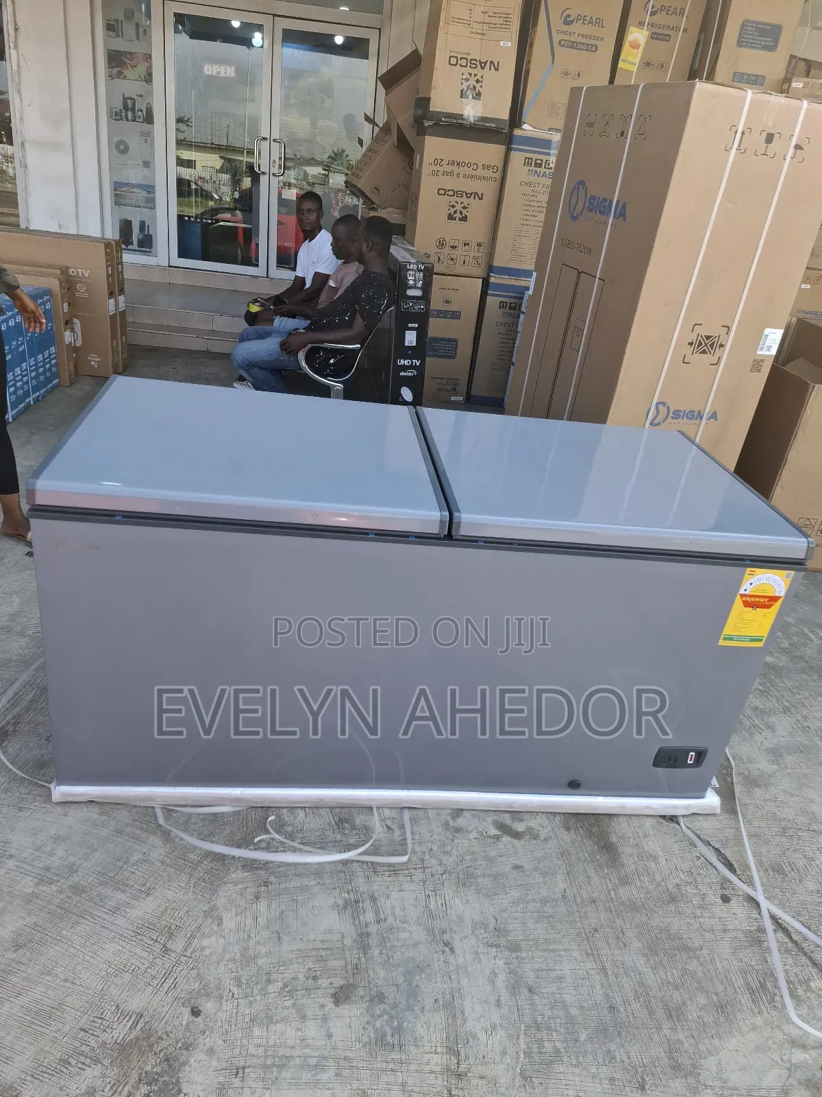 Powerful Compressor of Sigma Chest Freezer 630ltrs for Sale at Cool Pr