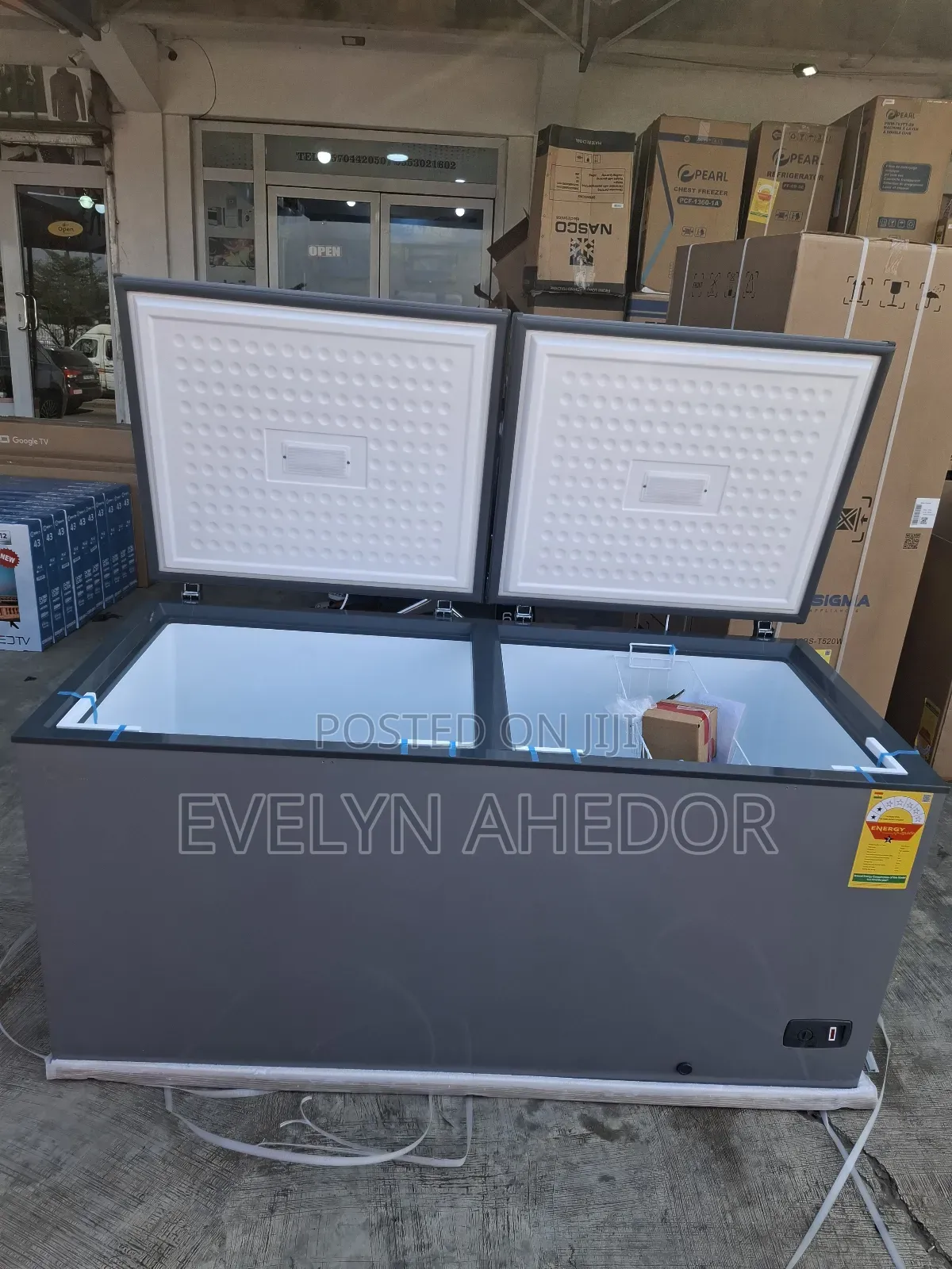 Powerful Compressor of Sigma Chest Freezer 630ltrs for Sale at Cool Pr