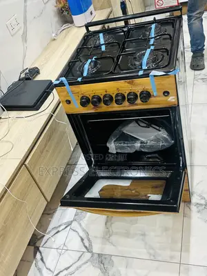 Locate Us Adabraka Fir Wooden Like Gas Cooker Oven Grill 4burner 50/50