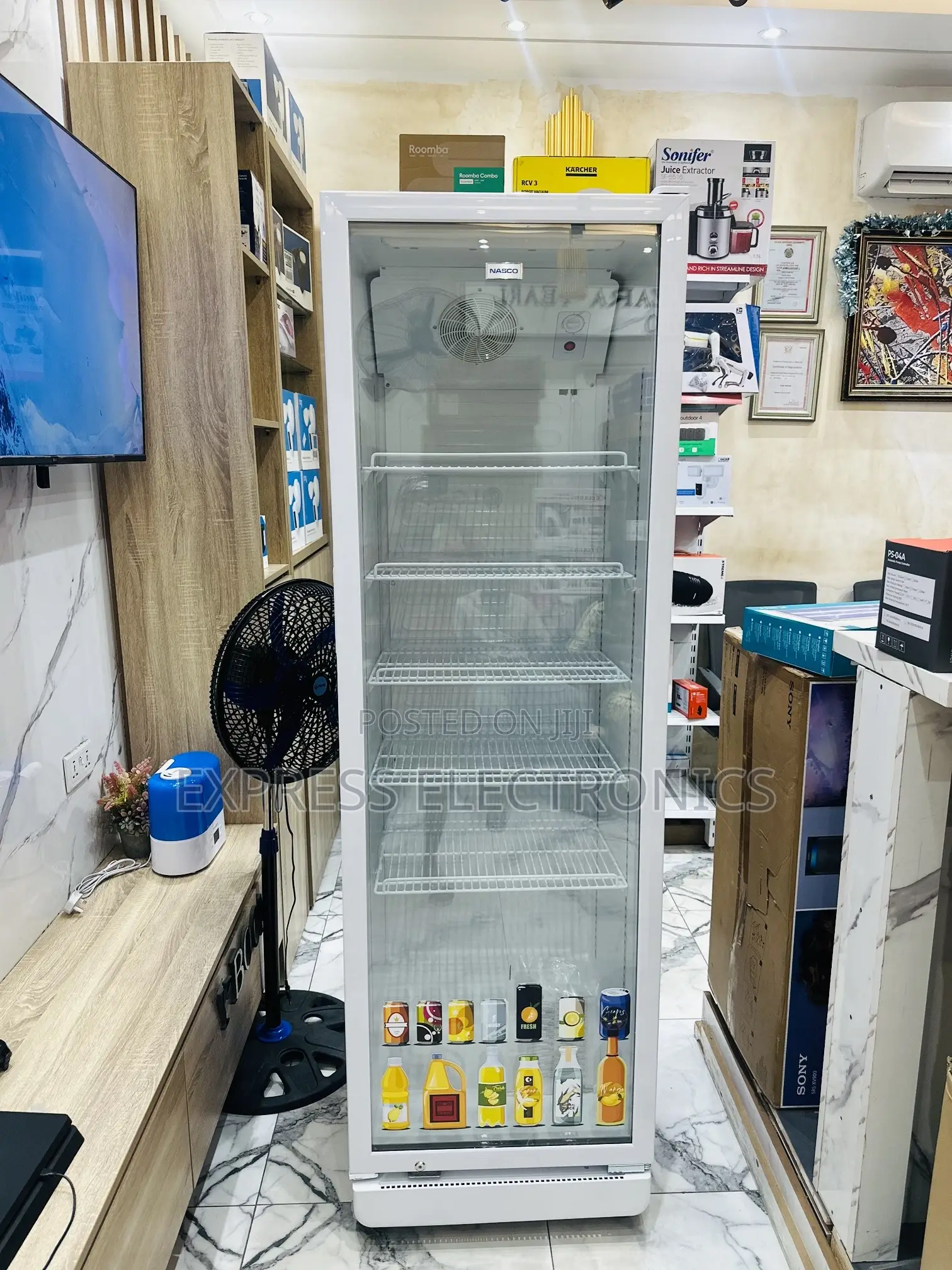 Shop Form Us Nasco 360l Display Fridge Single Door Nas-375dfg