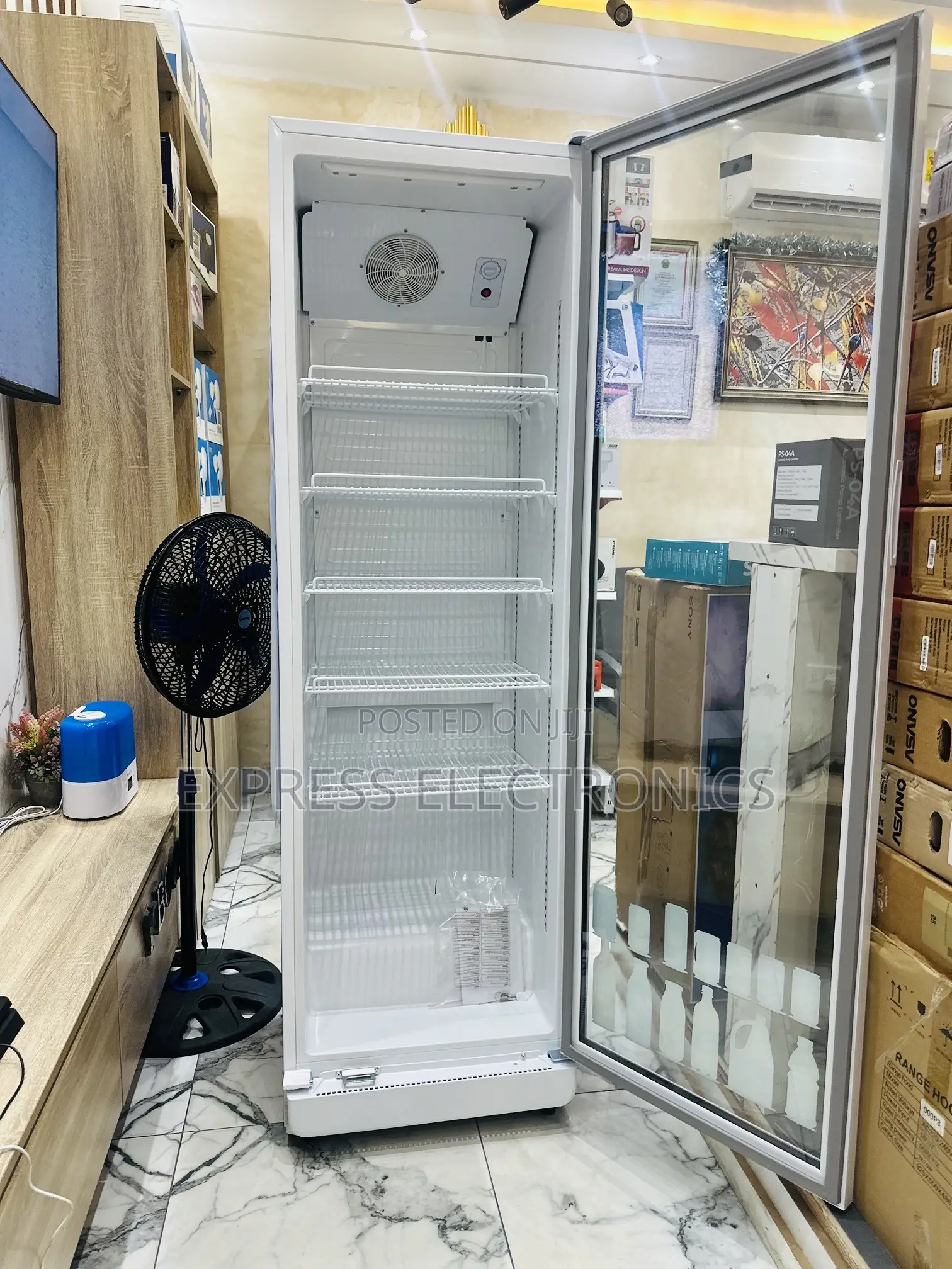 Text Us for Your Nas-375dfg Display Fridge Single Door