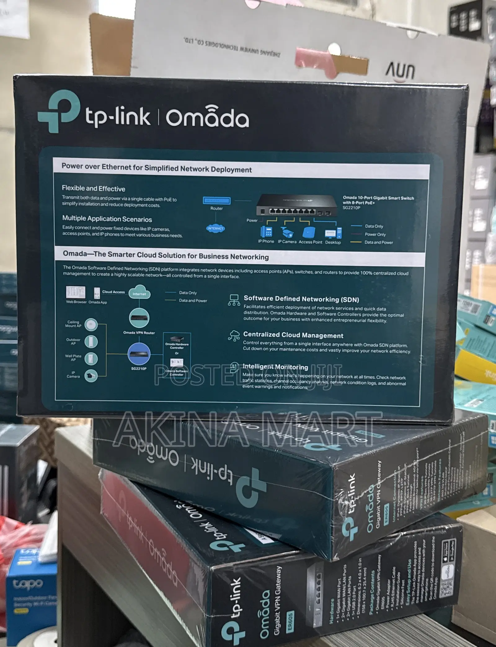 Tp-Link 10-Port Gigabit Smart Poe+ Switch