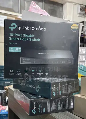 Tp-Link 10-Port Gigabit Smart Poe+ Switch