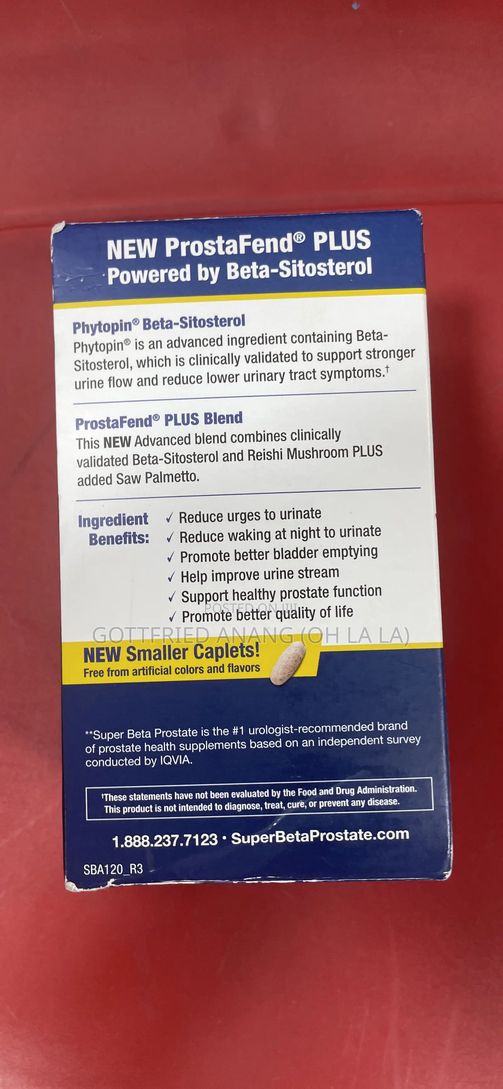 Super Beta Prostate Advanced + Saw Palmetto Beta Sitosterol