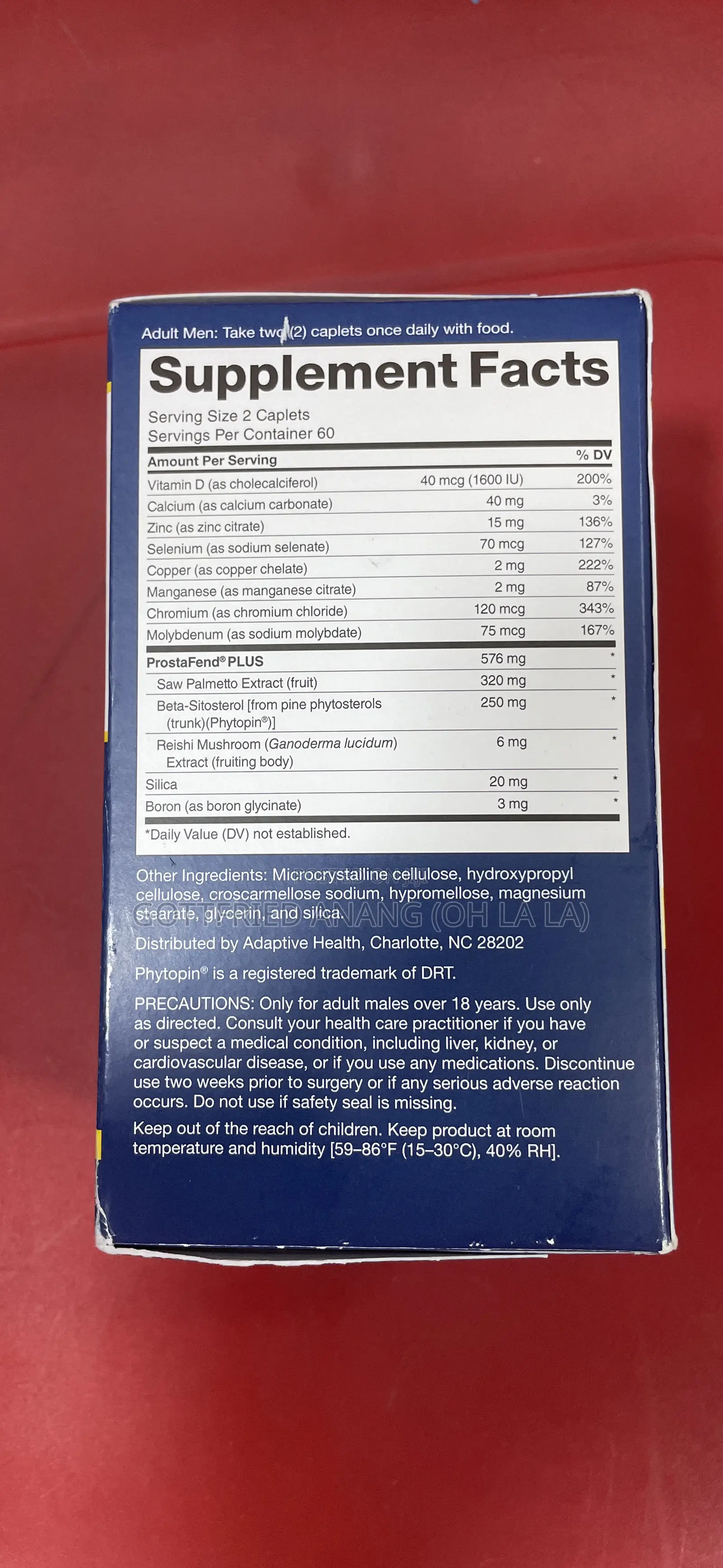 Super Beta Prostate Advanced + Saw Palmetto Beta Sitosterol