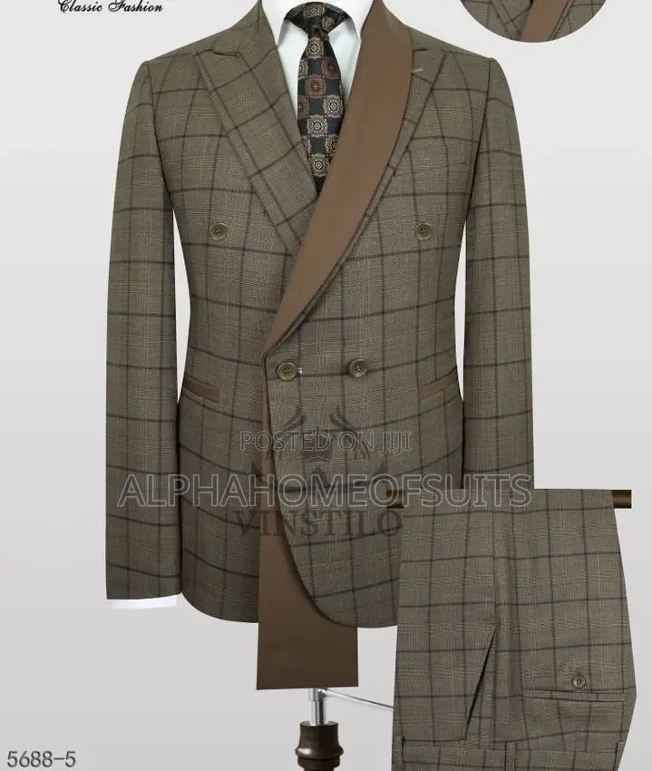 Pinstripes Breasted Suits
