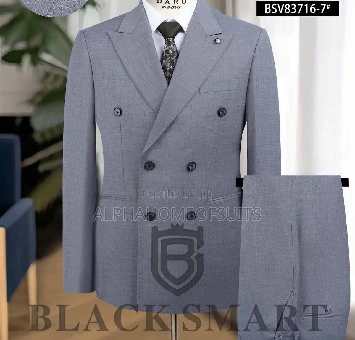 Pinstripes Breasted Suits