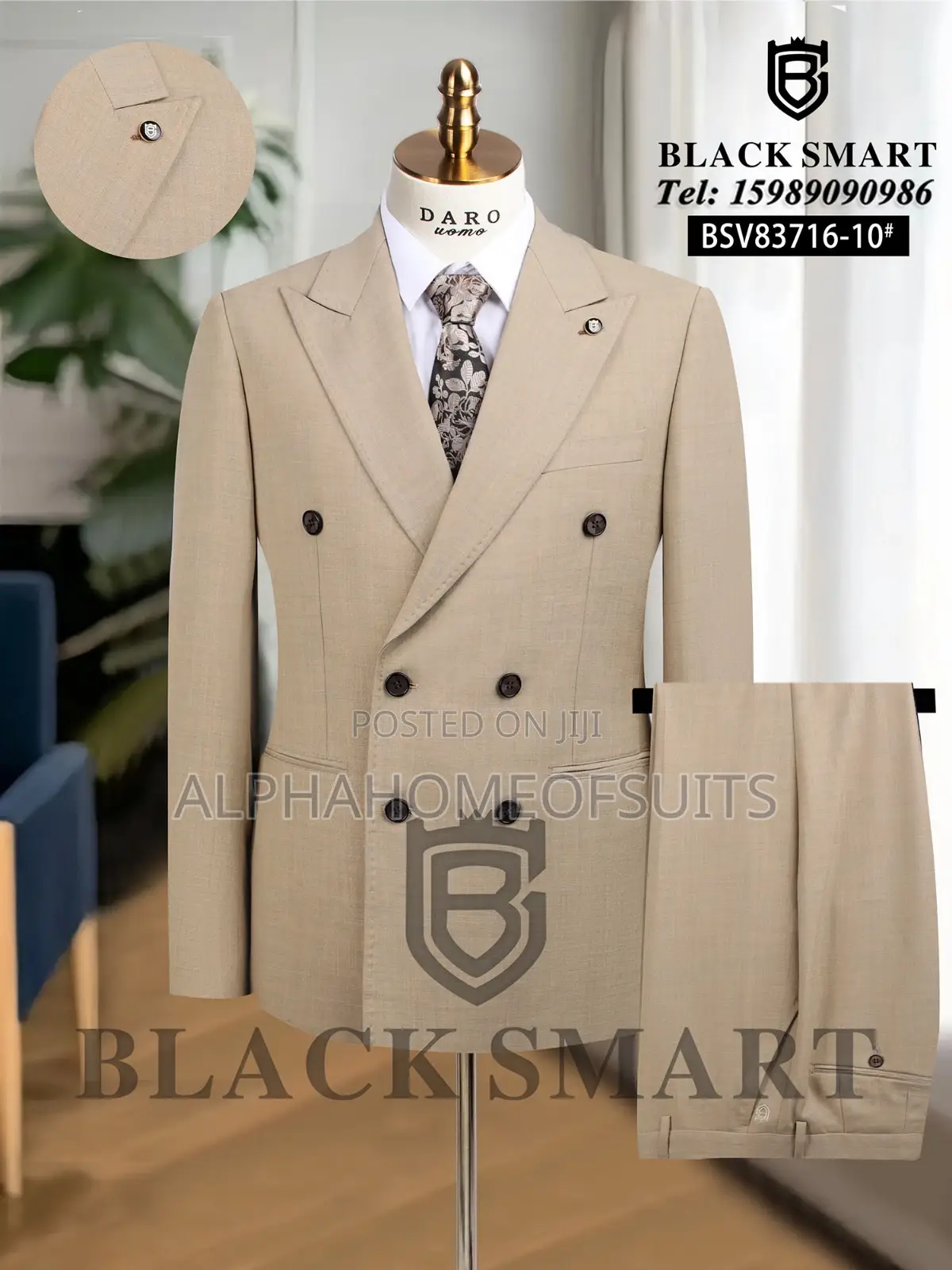 Pinstripes Breasted Suits