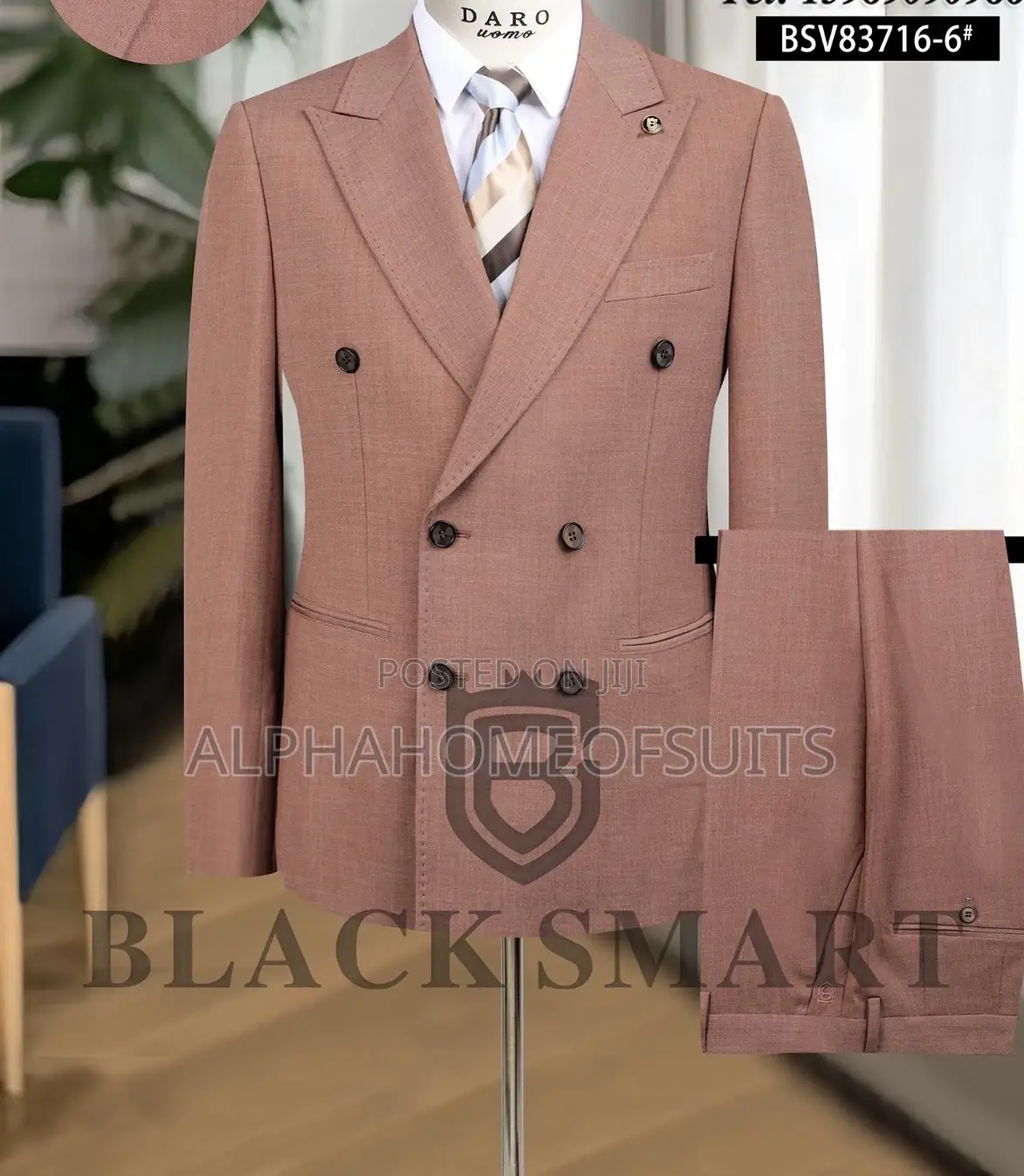 Pinstripes Breasted Suits