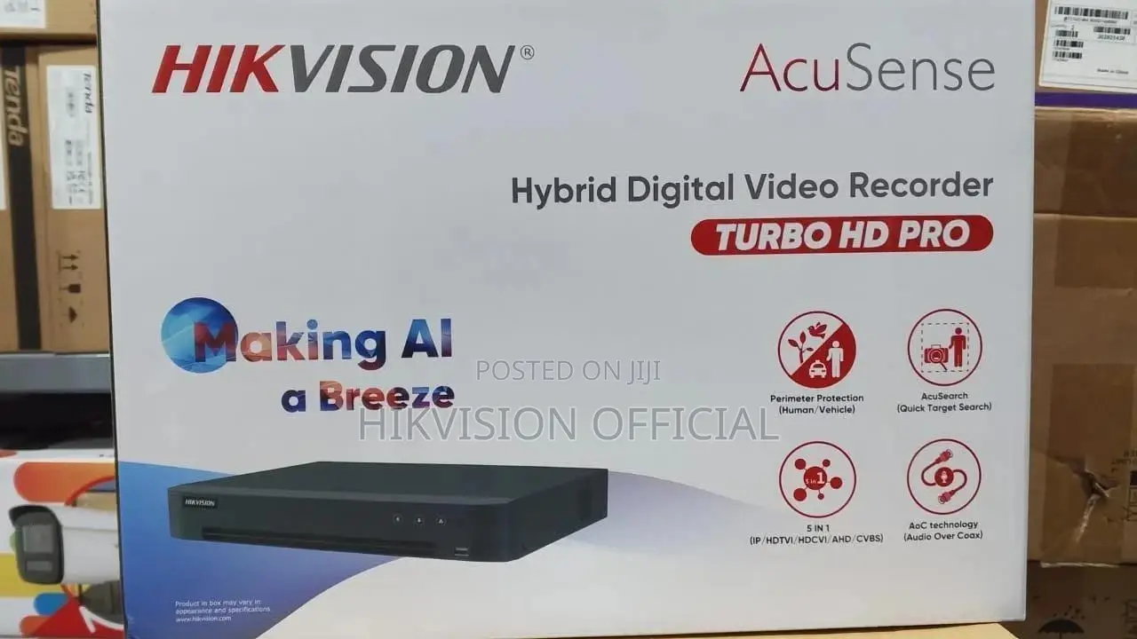 Ids-7208hqhi-M1/Xt 8-Ch 1080p 1u H.265 Acusense DVR