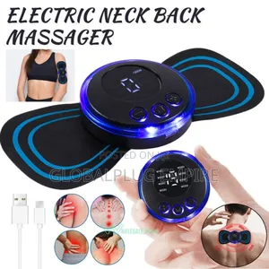 8 Mode LCD Display Neck Stretcher Back Muscle Stimulator Relief Pain