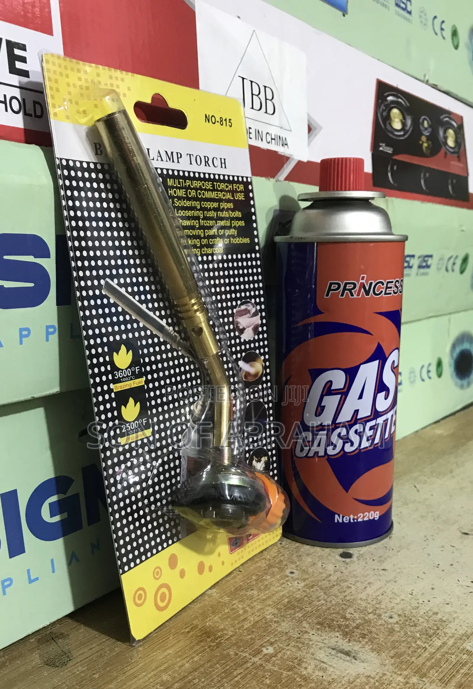 Flame Gun + Portable Gas