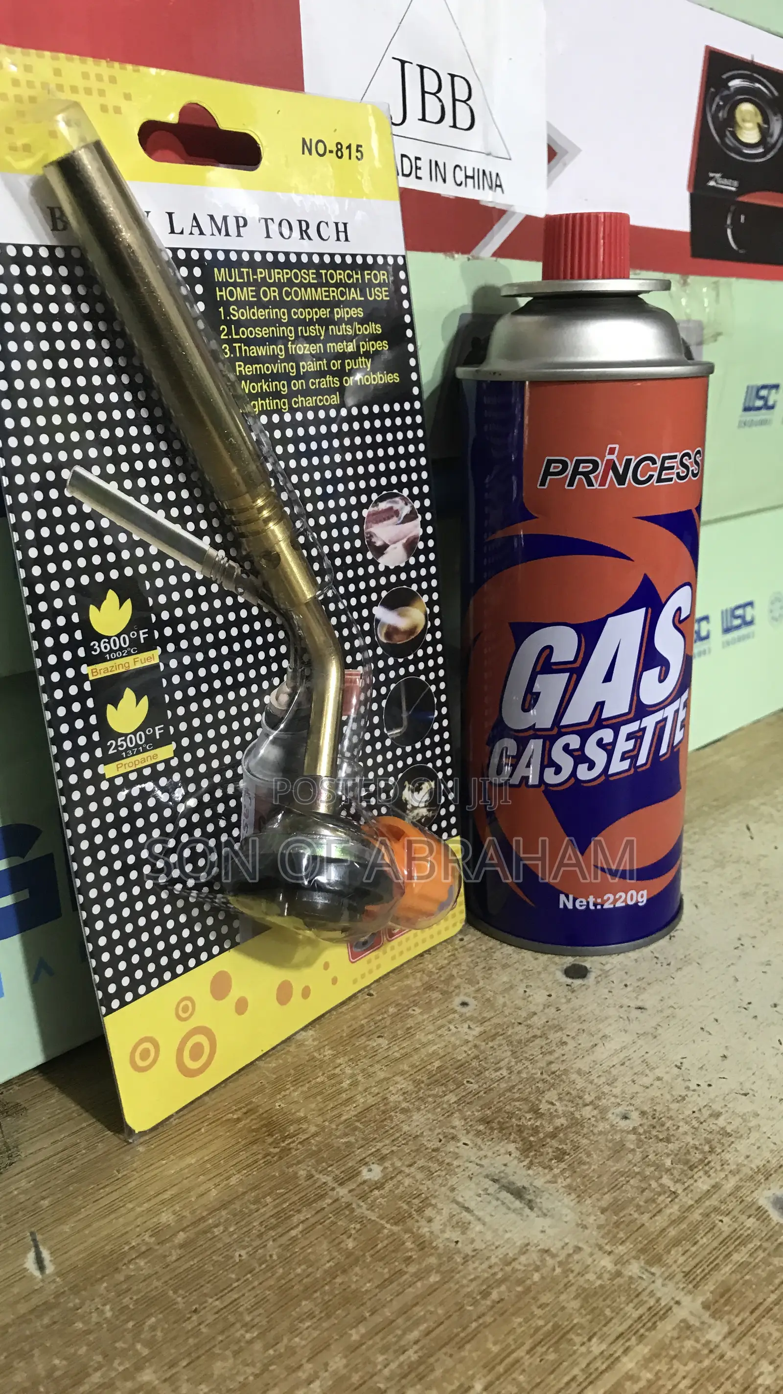 Flame Gun + Portable Gas