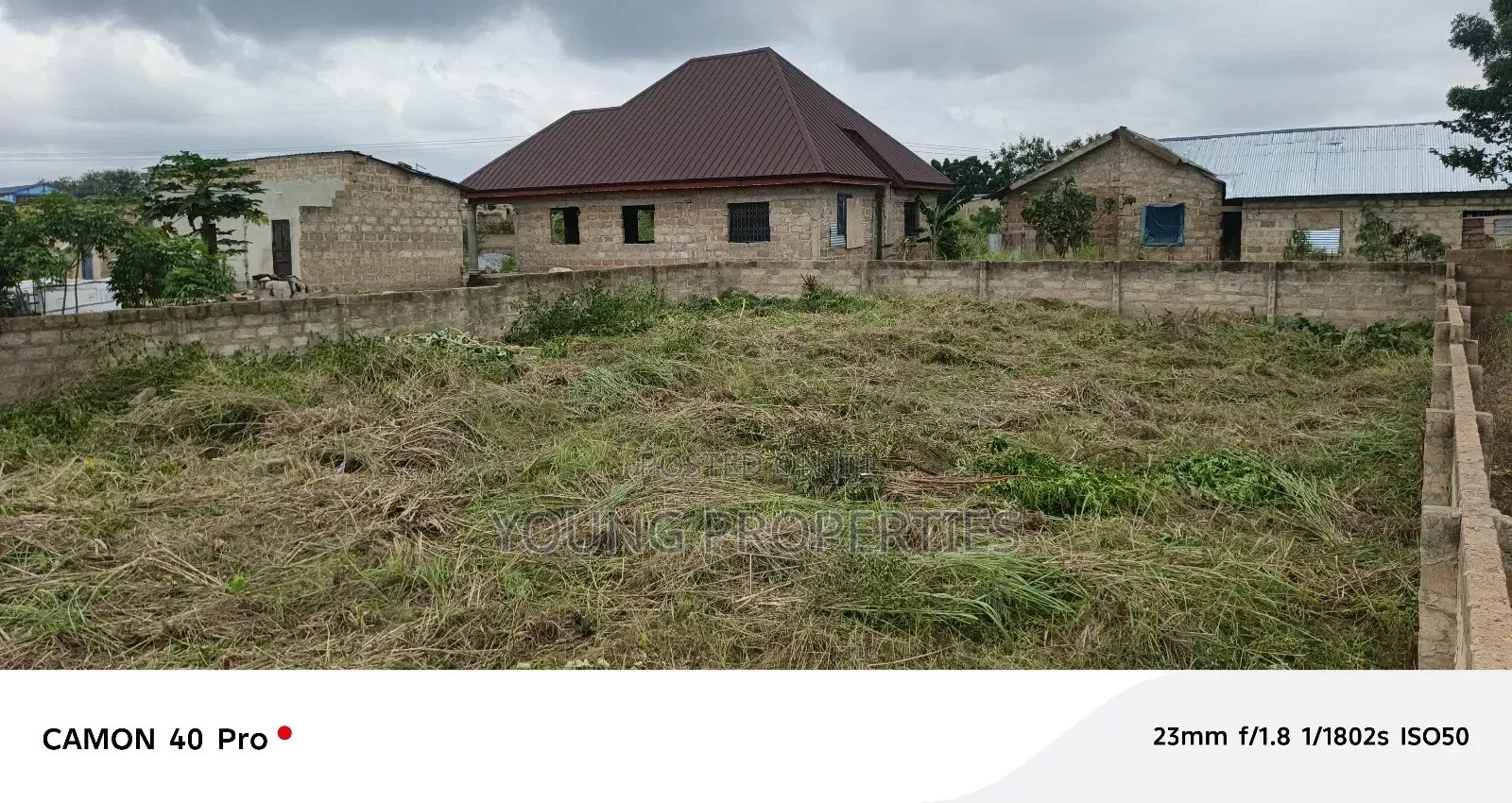 One Plot for Sale Amasaman Danchira 90,000