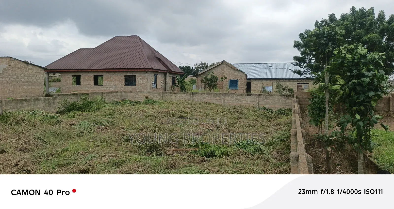 One Plot for Sale Amasaman Danchira 90,000