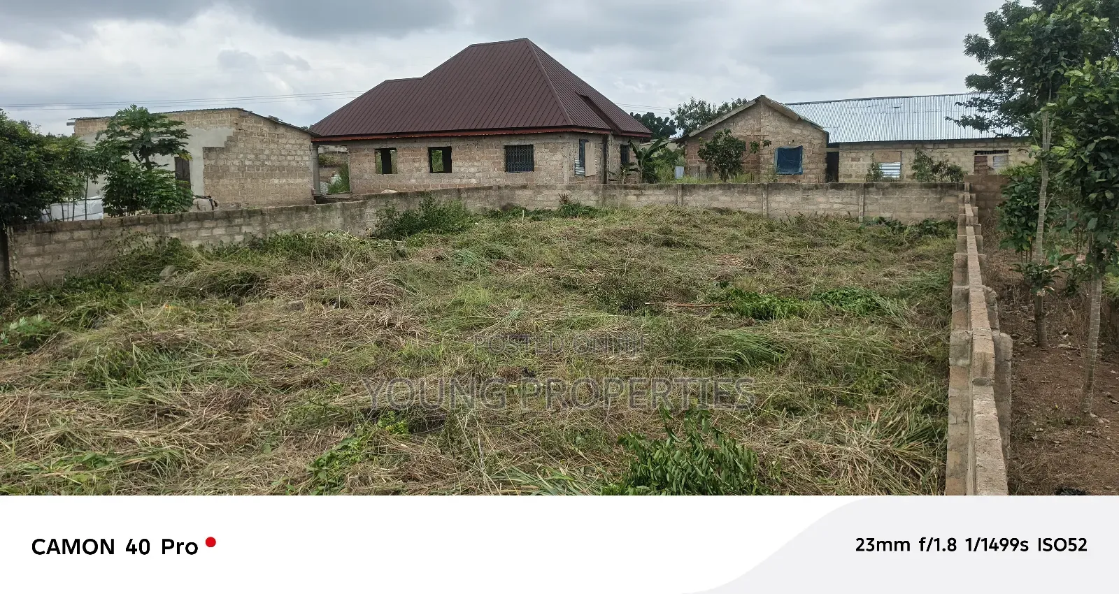 One Plot for Sale Amasaman Danchira 90,000
