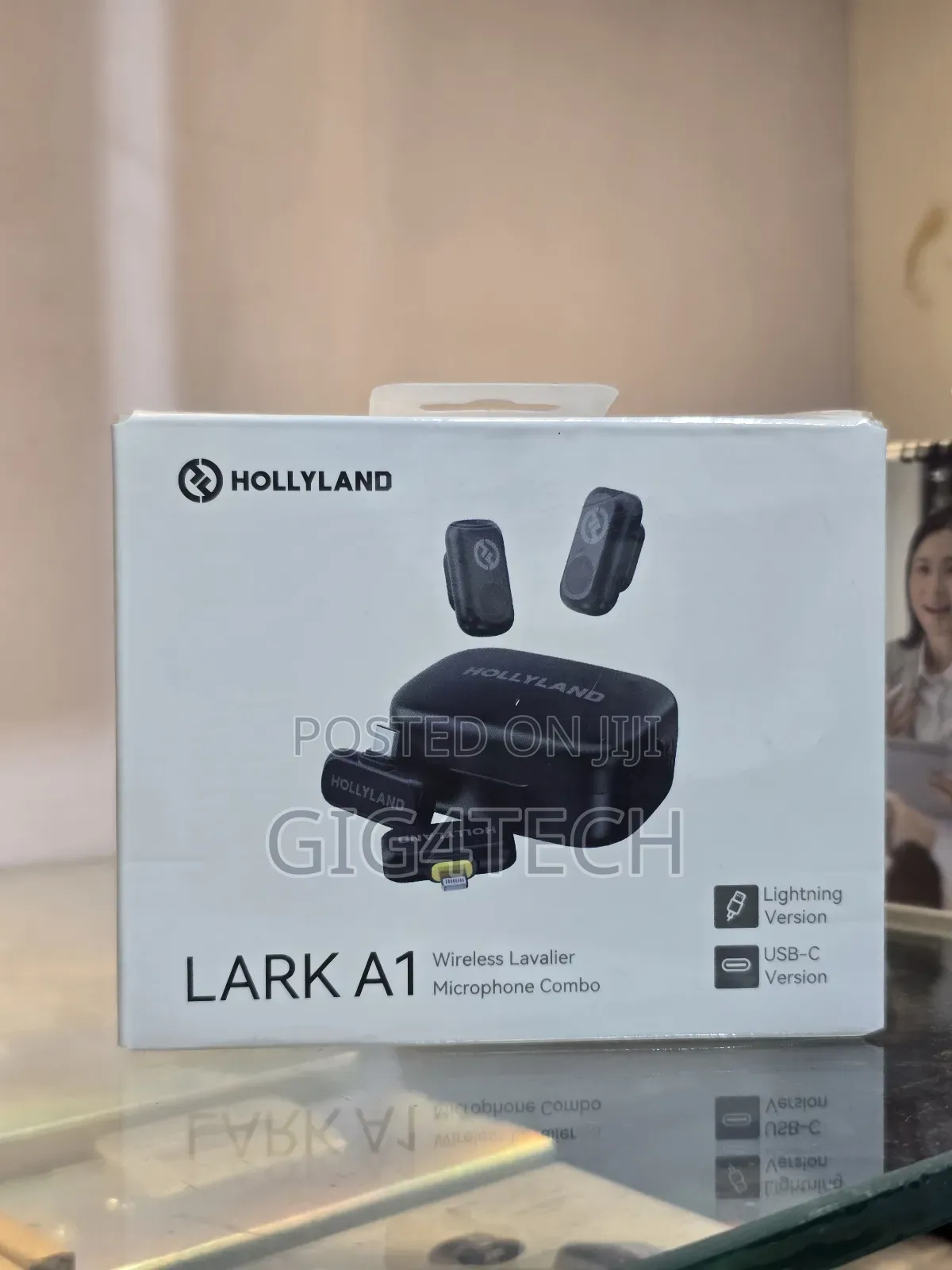 Hollyland Lark A1 Combo Usb-C Lightning Case Wireless Microphone