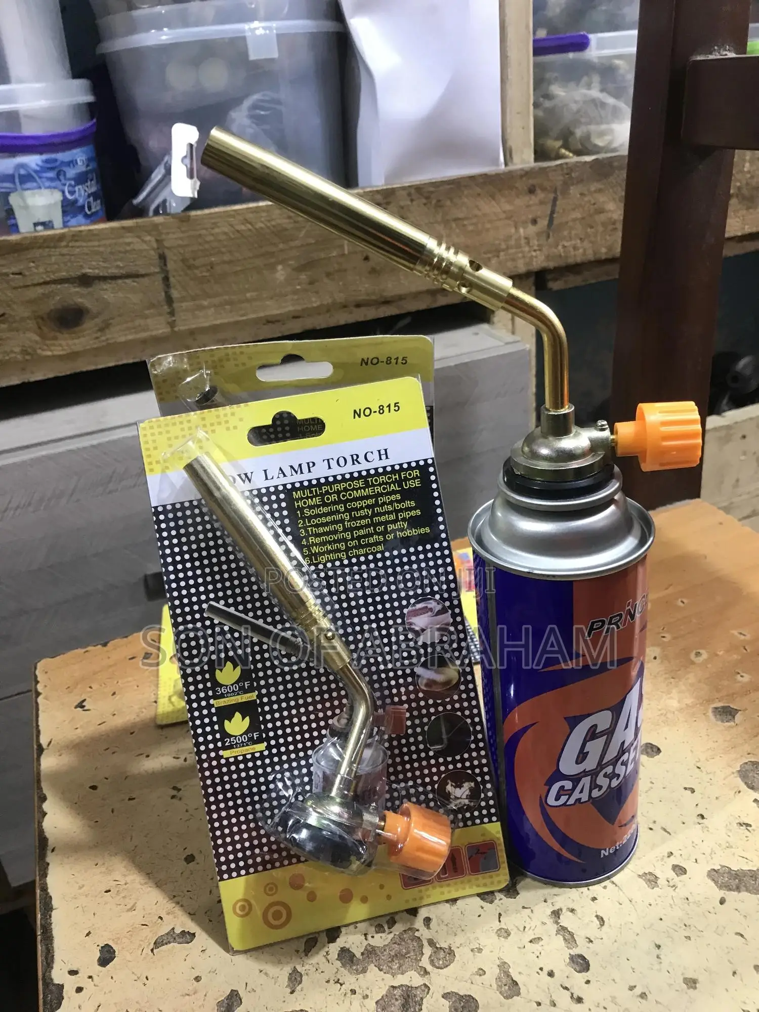 Flame Gun + Portable Gas