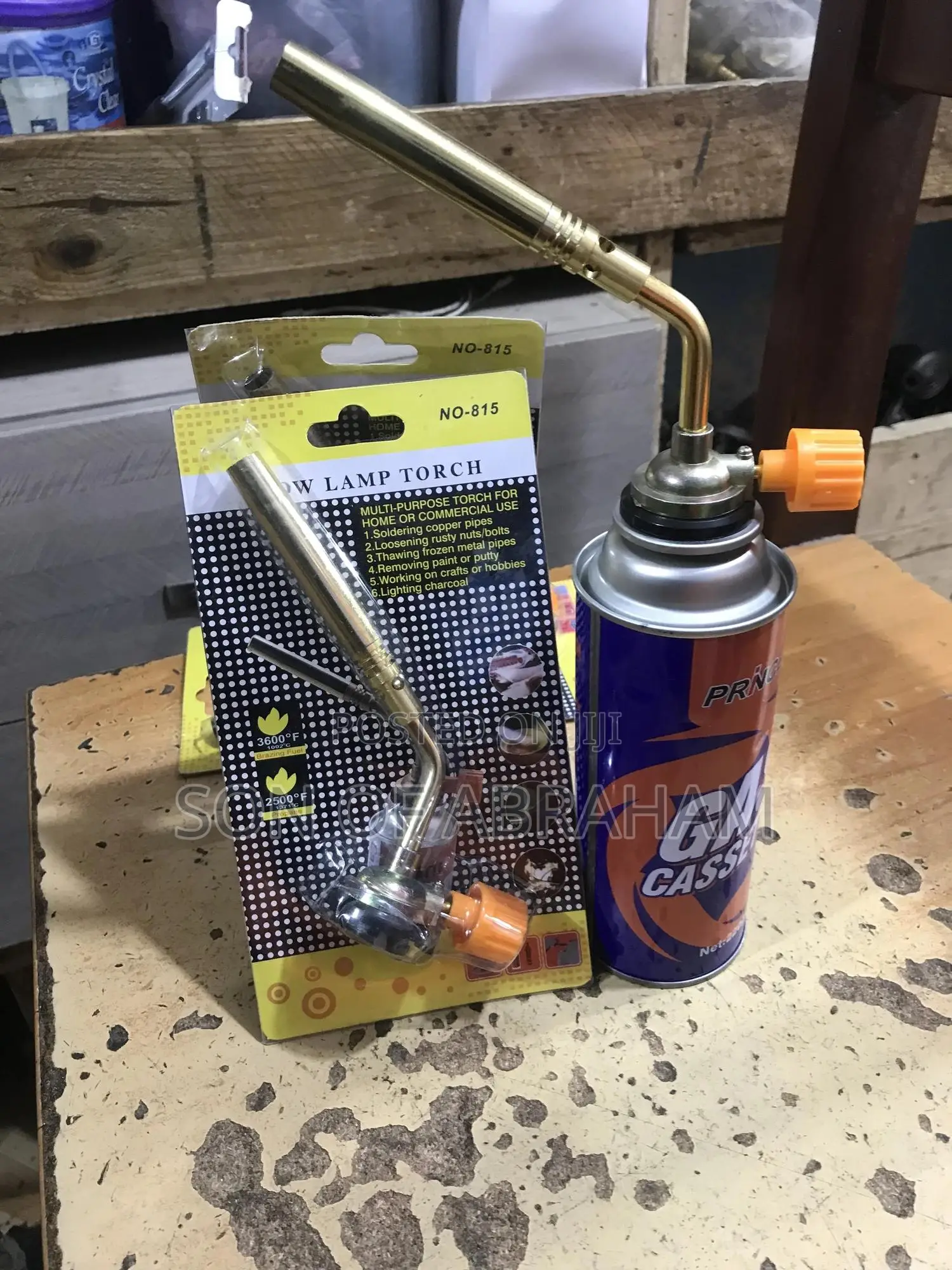 Flame Gun + Portable Gas