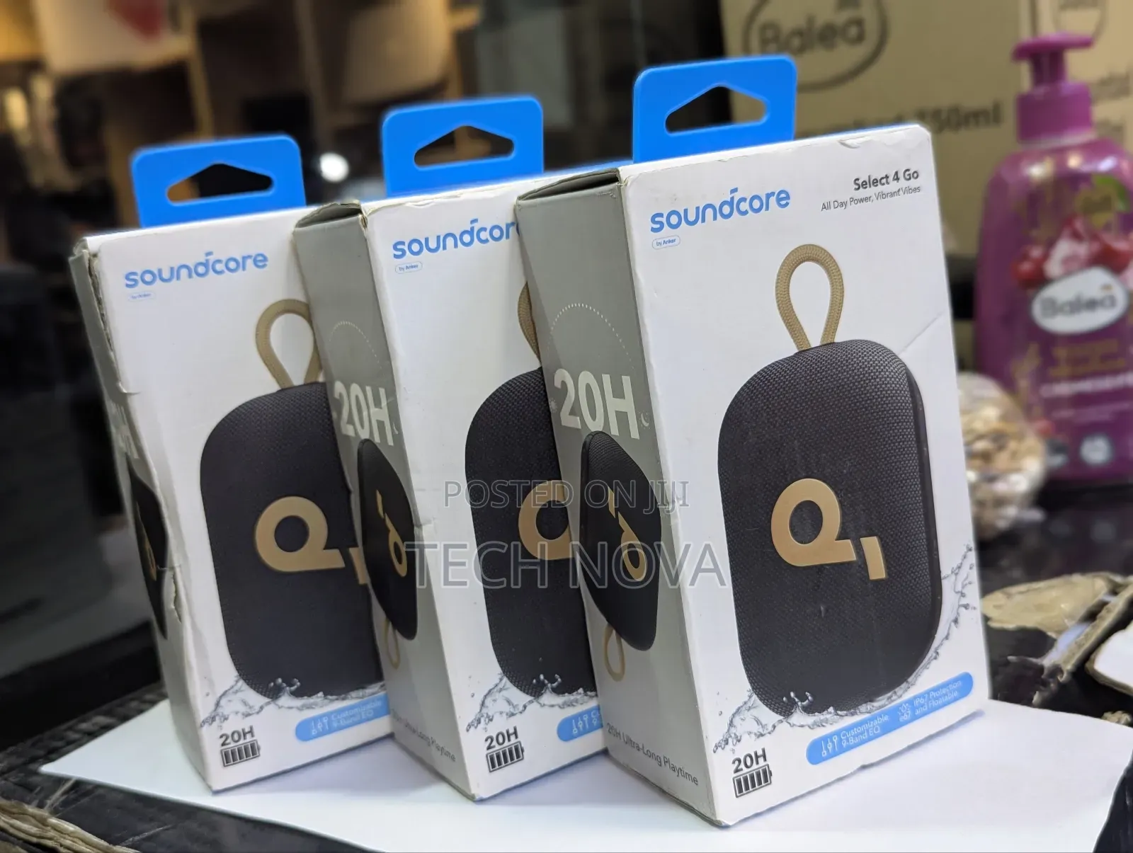 Anker Soundcore Select 4 Go Bluetooth Shower Speaker, Ip67 Waterproof