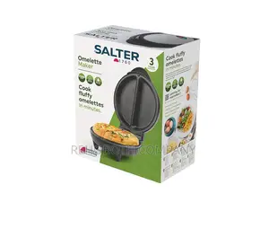 Salter Dual Omelette Maker – Non-Stick Deep Fill Cooking Plates