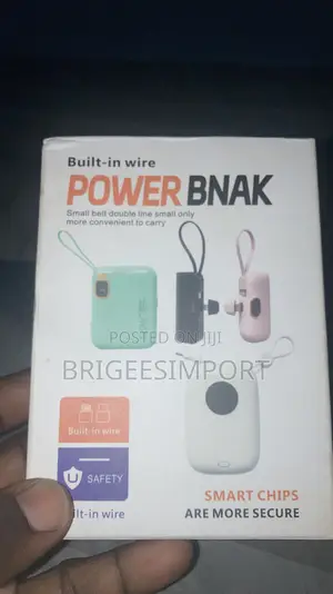 Powerbank For iPhone And Type Charger