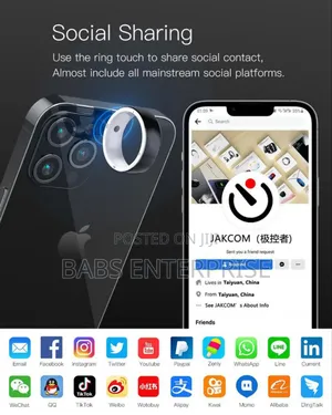 R5 Smart Ring, Smart Ring, New Wearable Device Nfc Multifunctional