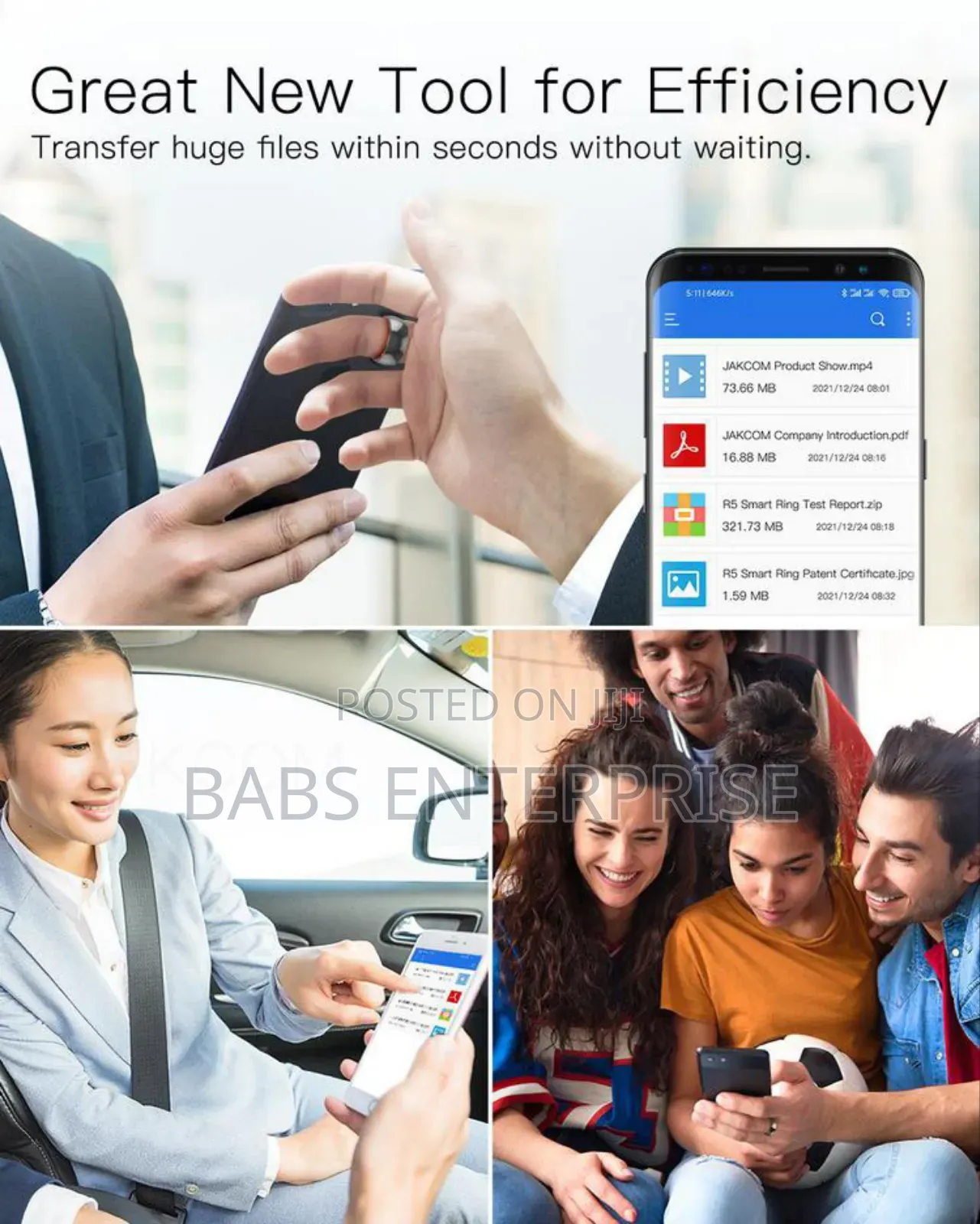 R5 Smart Ring, Smart Ring, New Wearable Device Nfc Multifunctional