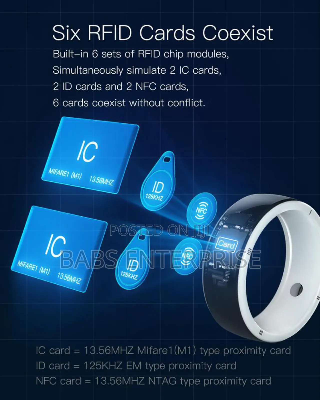 R5 Smart Ring, Smart Ring, New Wearable Device Nfc Multifunctional