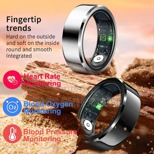 R6 Smart Ring Heart Rate Monitor Blood Pressure Ring Sleep Tracker