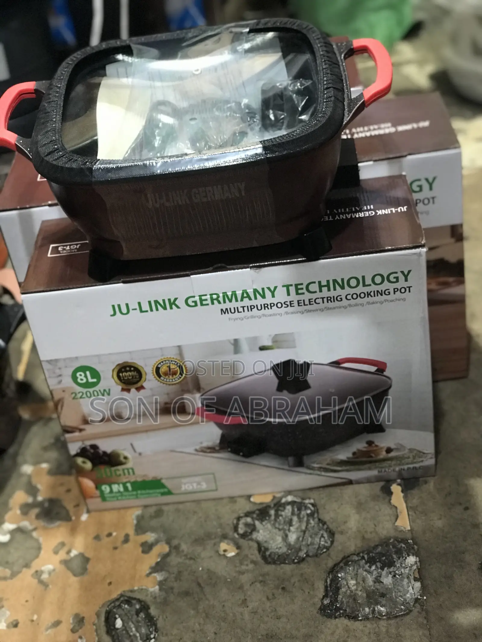 8litres Multi-purpose Electric Cooker