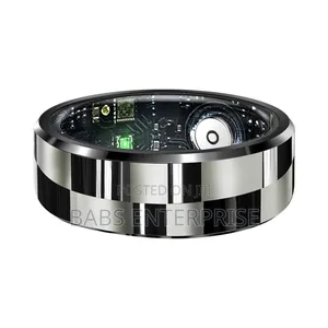 R9 Multifunctional Stainless Steel Smart Ring Heart Rate Blood Oxygen