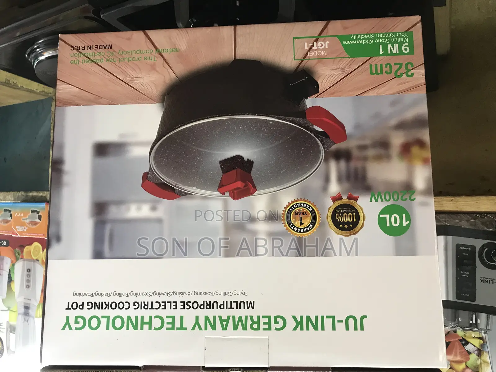 10liters Multi-Purpose Electric Cooker