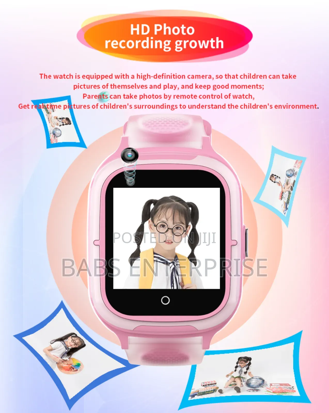Df55 Valdus Children Smart Watch Sos Phone Watch Kids  Gps  Sim Card