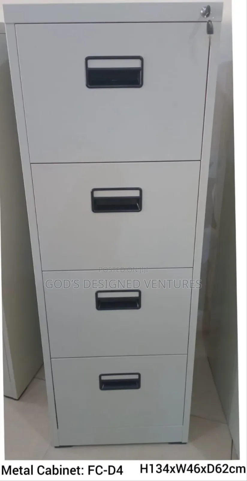 Authentic 4 Drawer Cabinet