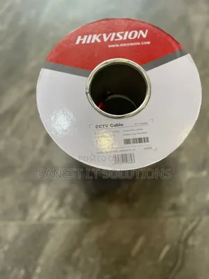 Hikvission Rg59 Coaxial Cable 100meters With Power