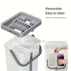Thicker Design Microfiber High Quality Mops With Wet-Dry Bucket Set