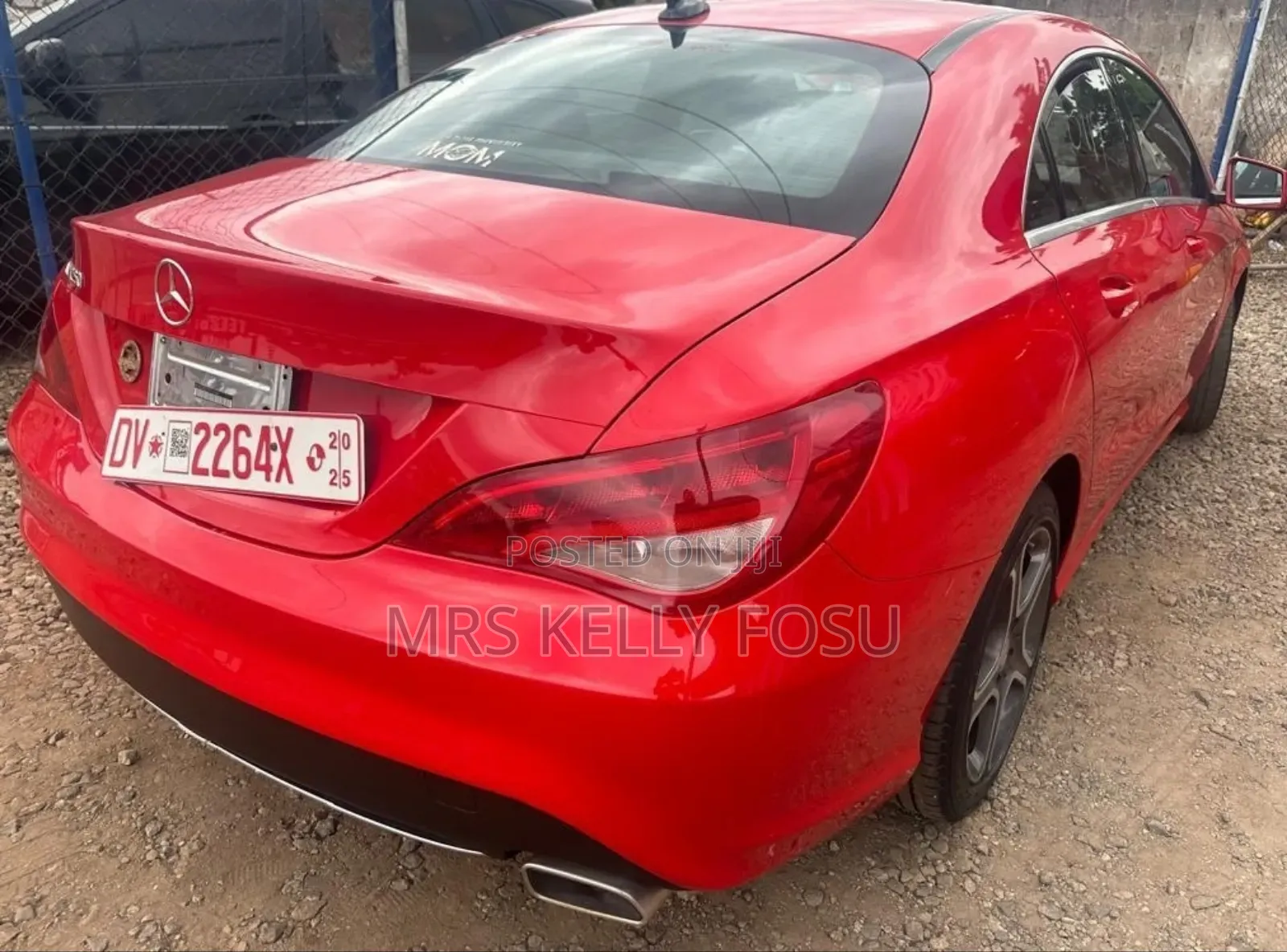 Mercedes-Benz C250 2015 Red
