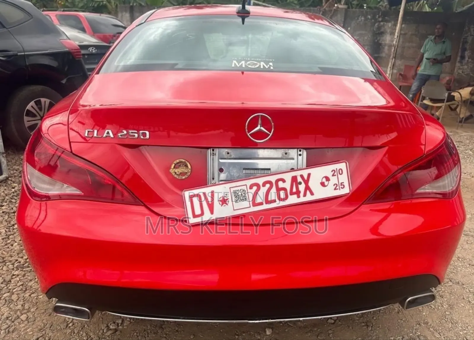 Mercedes-Benz C250 2015 Red