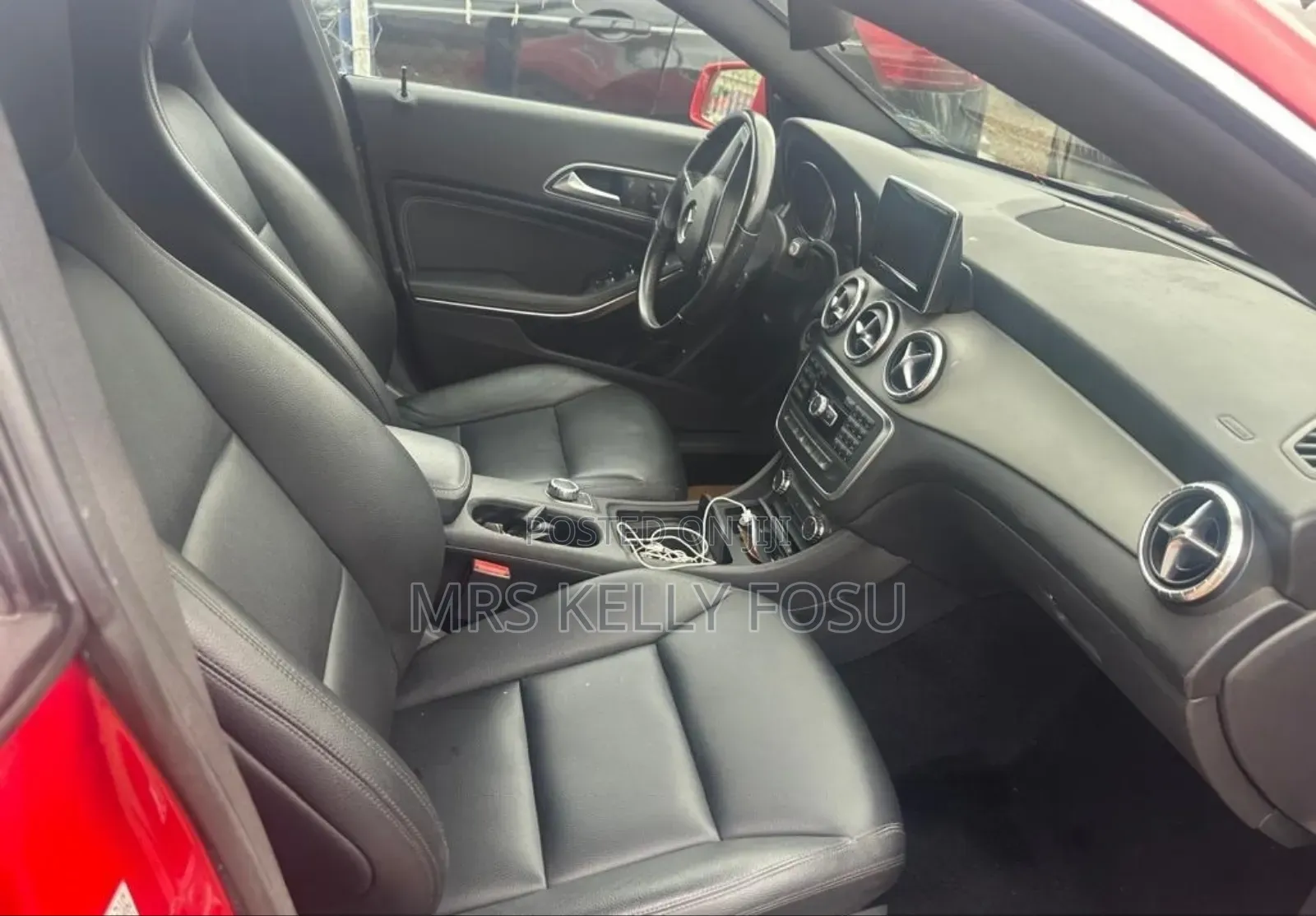 Mercedes-Benz C250 2015 Red