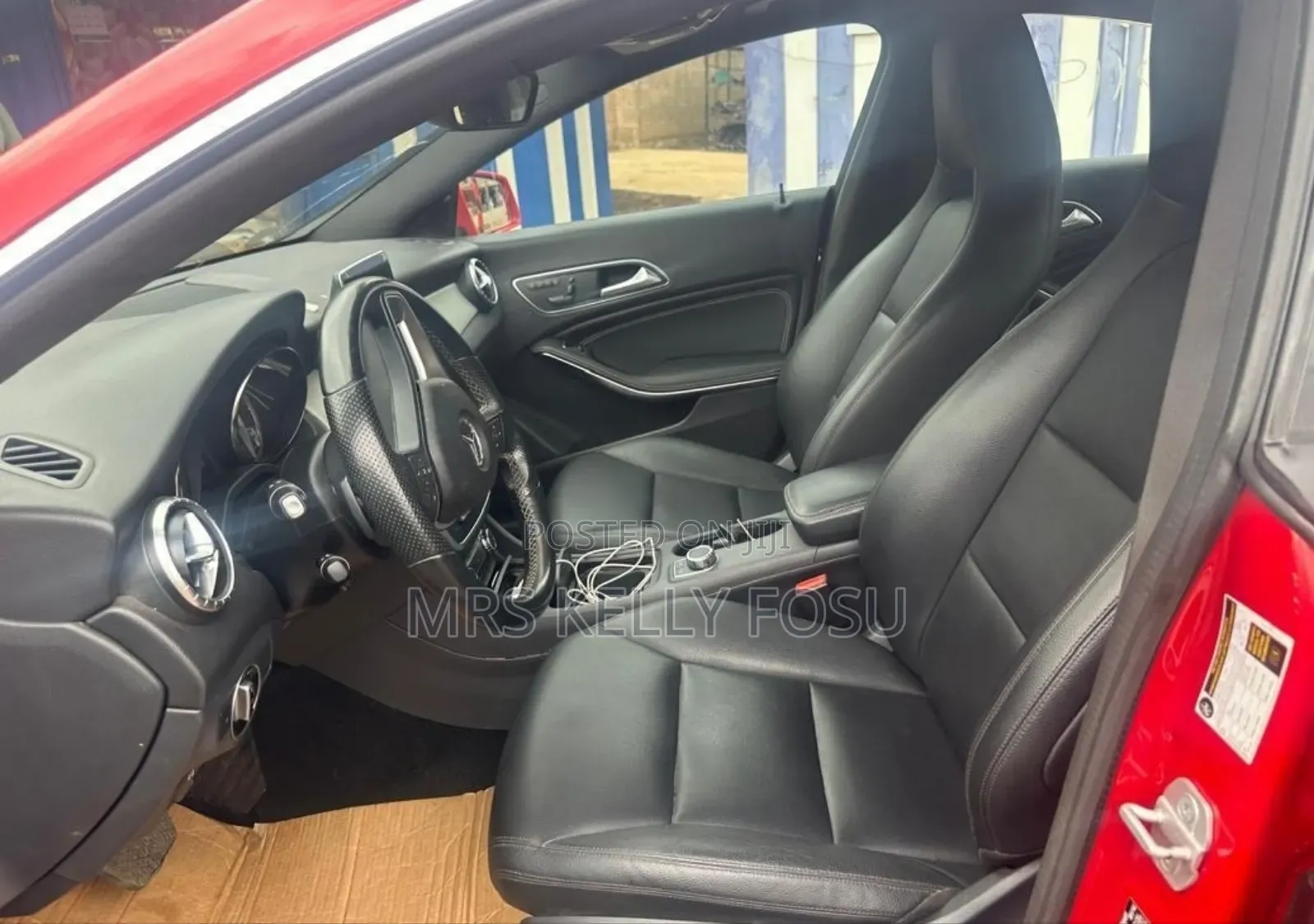 Mercedes-Benz C250 2015 Red