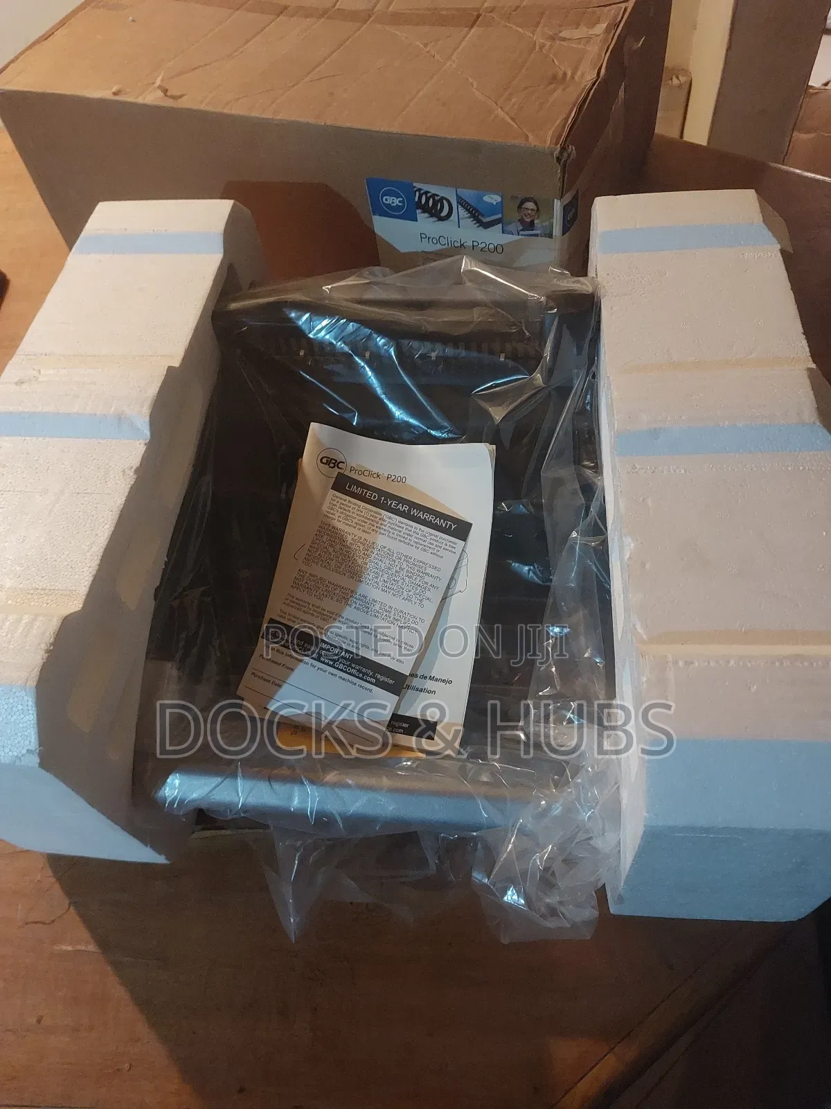GBC Proclick P200 Document Binding Machine Professional Manual System