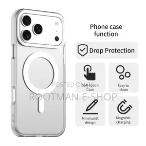 Clear Case With Magsafe for the iPhone 17 Pro and Pro Max