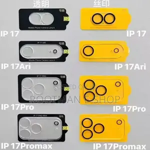 Anti-Scratch Clear Lens Cover for iPhone 17 Air Pro and Pro Max