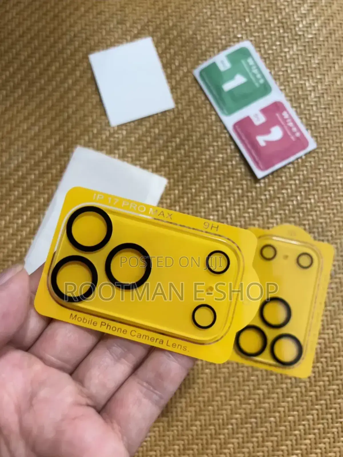 Anti-Scratch Clear Lens Cover for iPhone 17 Air Pro and Pro Max