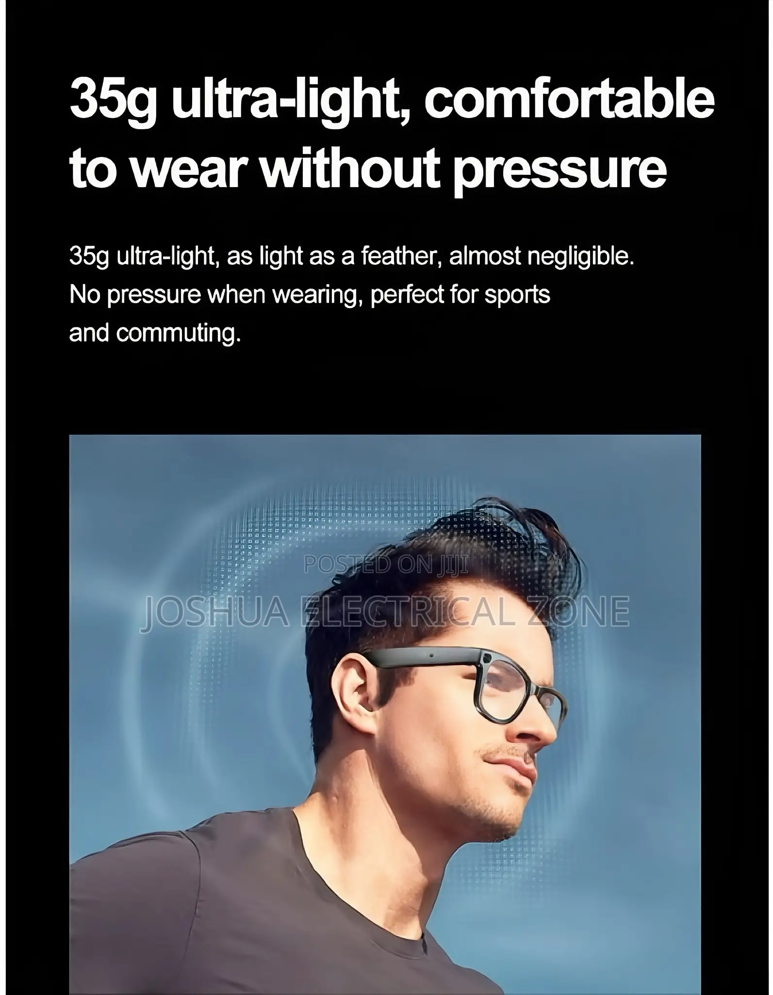 Smart Glasses With Hd Camera, Music, and Call Function.