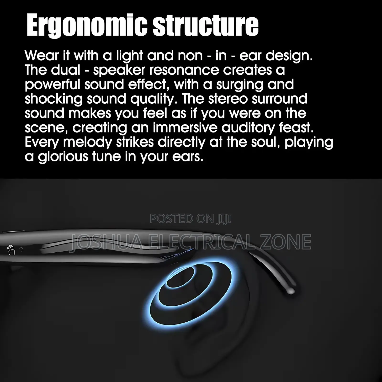 Smart Glasses With Hd Camera, Music, and Call Function.